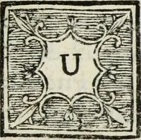 An illustration from Dictionnaire des monogrammes, chiffres, lettres initiales, logogryphes, rébus, &c. sous lesquels les plus célébres peintres, graveurs & dessinateurs ont dessiné leurs noms (1750)