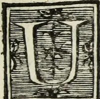 An illustration from Dictionnaire des monogrammes, chiffres, lettres initiales, logogryphes, rébus, &c. sous lesquels les plus célébres peintres, graveurs & dessinateurs ont dessiné leurs noms (1750)
