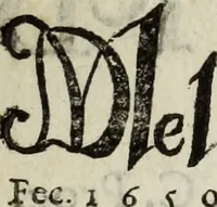 An illustration from Dictionnaire des monogrammes, chiffres, lettres initiales, logogryphes, rébus, &c. sous lesquels les plus célébres peintres, graveurs & dessinateurs ont dessiné leurs noms (1750)