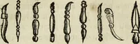 An illustration from Dictionnaire des monogrammes, chiffres, lettres initiales, logogryphes, rébus, &c. sous lesquels les plus célébres peintres, graveurs & dessinateurs ont dessiné leurs noms (1750)