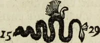 An illustration from Dictionnaire des monogrammes, chiffres, lettres initiales, logogryphes, rébus, &c. sous lesquels les plus célébres peintres, graveurs & dessinateurs ont dessiné leurs noms (1750)