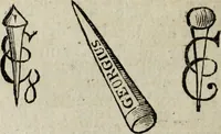 Picture 68 of 70 from Dictionnaire des monogrammes, chiffres, lettres initiales, logogryphes, rébus, &c. sous lesquels les plus célébres peintres, graveurs & dessinateurs ont dessiné leurs noms (1750), leaf 393