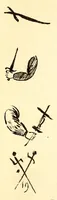An illustration from Dictionnaire des marques et monogrammes des faiences, poteries, grès, terre de pipe, terre cuite, porcelaines, etc. : anciennes et modernes ... (1879)