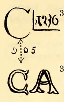 Picture 3 of 15 from Dictionnaire des marques et monogrammes des faiences, poteries, grès, terre de pipe, terre cuite, porcelaines, etc. : anciennes et modernes ... (1879), leaf 70