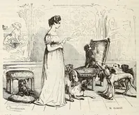 An illustration from Dictionnaire infernal; répertoire universel des êtres, des personnages, des livres, des faits et des choses qui tiennent aux esprits .. (1863)