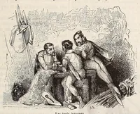 An illustration from Dictionnaire infernal; répertoire universel des êtres, des personnages, des livres, des faits et des choses qui tiennent aux esprits .. (1863)