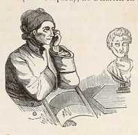 An illustration from Dictionnaire infernal; répertoire universel des êtres, des personnages, des livres, des faits et des choses qui tiennent aux esprits .. (1863)