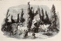 An illustration from Dictionnaire infernal; répertoire universel des êtres, des personnages, des livres, des faits et des choses qui tiennent aux esprits .. (1863)