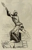 An illustration from Dictionnaire infernal : répertoire universel, des êtres, les personnages, les livres, les faits et les choses qui tiennent aux esprits, aux démons, aux sorciers, au commerce de l'enfer, aux divinations, aux maléfices, a la cabale aux autres sciences occultes, aux prodiges, aux impostures, aux supersititons diverses, et aux pronostics, aux faits actuels du spiritisme, et généralement à toutes les fausses croyances merveilleuses, surprenantes, mystérieuses et surnaturelles (1863)