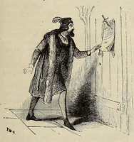 An illustration from Dictionnaire infernal : répertoire universel, des êtres, les personnages, les livres, les faits et les choses qui tiennent aux esprits, aux démons, aux sorciers, au commerce de l'enfer, aux divinations, aux maléfices, a la cabale aux autres sciences occultes, aux prodiges, aux impostures, aux supersititons diverses, et aux pronostics, aux faits actuels du spiritisme, et généralement à toutes les fausses croyances merveilleuses, surprenantes, mystérieuses et surnaturelles (1863)
