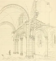 An illustration from Dictionnaire raisonné de l'architecture française du XIe au XVIe siècle (1858)