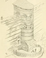 An illustration from Dictionnaire raisonné de l'architecture française du XIe au XVIe siècle (1858)
