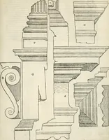 An illustration from Die alder vermaertste antique edificien : vã temple, theatre, amphitheatre, paleisen, therme, obeliske, brugge, archetriuphal, etc. vescreueeñ gefigureert met haren grondede eñ mate oock de plaetsen daerse staen, eñ wiese dede make (1546)