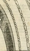 An illustration from Die alder vermaertste antique edificien : vã temple, theatre, amphitheatre, paleisen, therme, obeliske, brugge, archetriuphal, etc. vescreueeñ gefigureert met haren grondede eñ mate oock de plaetsen daerse staen, eñ wiese dede make (1546)