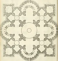 An illustration from Die alder vermaertste antique edificien : vã temple, theatre, amphitheatre, paleisen, therme, obeliske, brugge, archetriuphal, etc. vescreueeñ gefigureert met haren grondede eñ mate oock de plaetsen daerse staen, eñ wiese dede make (1546)