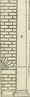 An illustration from Die alder vermaertste antique edificien : vã temple, theatre, amphitheatre, paleisen, therme, obeliske, brugge, archetriuphal, etc. vescreueeñ gefigureert met haren grondede eñ mate oock de plaetsen daerse staen, eñ wiese dede make (1546)