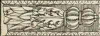 An illustration from Die alder vermaertste antique edificien : vã temple, theatre, amphitheatre, paleisen, therme, obeliske, brugge, archetriuphal, etc. vescreueeñ gefigureert met haren grondede eñ mate oock de plaetsen daerse staen, eñ wiese dede make (1546)