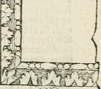 An illustration from Die alder vermaertste antique edificien : vã temple, theatre, amphitheatre, paleisen, therme, obeliske, brugge, archetriuphal, etc. vescreueeñ gefigureert met haren grondede eñ mate oock de plaetsen daerse staen, eñ wiese dede make (1546)