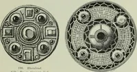 An illustration from Die altgermanische thierornamentik; typologische studie über germanische metallgegenstände aus dem IV. bis IX. jahrhundert, nebst einer studie über irische ornamentik (1904)