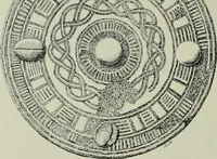 An illustration from Die altgermanische thierornamentik; typologische studie über germanische metallgegenstände aus dem IV. bis IX. jahrhundert, nebst einer studie über irische ornamentik (1904)