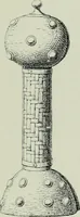 An illustration from Die altgermanische thierornamentik; typologische studie über germanische metallgegenstände aus dem IV. bis IX. jahrhundert, nebst einer studie über irische ornamentik (1904)