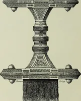 An illustration from Die altgermanische thierornamentik; typologische studie über germanische metallgegenstände aus dem IV. bis IX. jahrhundert, nebst einer studie über irische ornamentik (1904)