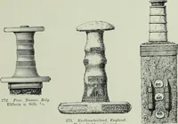 An illustration from Die altgermanische thierornamentik; typologische studie über germanische metallgegenstände aus dem IV. bis IX. jahrhundert, nebst einer studie über irische ornamentik (1904)