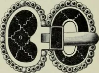 An illustration from Die altgermanische thierornamentik; typologische studie über germanische metallgegenstände aus dem IV. bis IX. jahrhundert, nebst einer studie über irische ornamentik (1904)