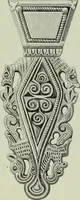 An illustration from Die altgermanische thierornamentik; typologische studie über germanische metallgegenstände aus dem IV. bis IX. jahrhundert, nebst einer studie über irische ornamentik (1904)