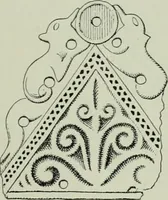 An illustration from Die altgermanische thierornamentik; typologische studie über germanische metallgegenstände aus dem IV. bis IX. jahrhundert, nebst einer studie über irische ornamentik (1904)