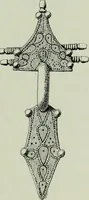 An illustration from Die altgermanische thierornamentik; typologische studie über germanische metallgegenstände aus dem IV. bis IX. jahrhundert, nebst einer studie über irische ornamentik (1904)