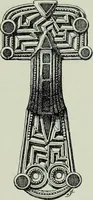 An illustration from Die altgermanische thierornamentik; typologische studie über germanische metallgegenstände aus dem IV. bis IX. jahrhundert, nebst einer studie über irische ornamentik (1904)