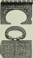 An illustration from Die altgermanische thierornamentik; typologische studie über germanische metallgegenstände aus dem IV. bis IX. jahrhundert, nebst einer studie über irische ornamentik (1904)