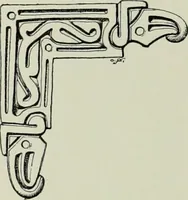 An illustration from Die altgermanische thierornamentik; typologische studie über germanische metallgegenstände aus dem IV. bis IX. jahrhundert, nebst einer studie über irische ornamentik (1904)