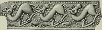 An illustration from Die altgermanische thierornamentik; typologische studie über germanische metallgegenstände aus dem IV. bis IX. jahrhundert, nebst einer studie über irische ornamentik (1904)