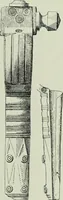 An illustration from Die altgermanische thierornamentik; typologische studie über germanische metallgegenstände aus dem IV. bis IX. jahrhundert, nebst einer studie über irische ornamentik (1904)