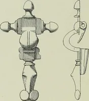 An illustration from Die altgermanische thierornamentik; typologische studie über germanische metallgegenstände aus dem IV. bis IX. jahrhundert, nebst einer studie über irische ornamentik (1904)