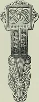 An illustration from Die altgermanische thierornamentik; typologische studie über germanische metallgegenstände aus dem IV. bis IX. jahrhundert, nebst einer studie über irische ornamentik (1904)