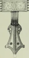 An illustration from Die altgermanische thierornamentik; typologische studie über germanische metallgegenstände aus dem IV. bis IX. jahrhundert, nebst einer studie über irische ornamentik (1904)