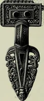 An illustration from Die altgermanische thierornamentik; typologische studie über germanische metallgegenstände aus dem IV. bis IX. jahrhundert, nebst einer studie über irische ornamentik (1904)