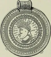 An illustration from Die altgermanische thierornamentik; typologische studie über germanische metallgegenstände aus dem IV. bis IX. jahrhundert, nebst einer studie über irische ornamentik (1904)