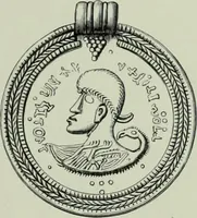 An illustration from Die altgermanische thierornamentik; typologische studie über germanische metallgegenstände aus dem IV. bis IX. jahrhundert, nebst einer studie über irische ornamentik (1904)