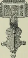 An illustration from Die altgermanische thierornamentik; typologische studie über germanische metallgegenstände aus dem IV. bis IX. jahrhundert, nebst einer studie über irische ornamentik (1904)