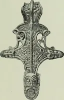 An illustration from Die altgermanische thierornamentik; typologische studie über germanische metallgegenstände aus dem IV. bis IX. jahrhundert, nebst einer studie über irische ornamentik (1904)