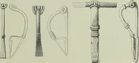 An illustration from Die altgermanische thierornamentik; typologische studie über germanische metallgegenstände aus dem IV. bis IX. jahrhundert, nebst einer studie über irische ornamentik (1904)