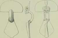 An illustration from Die altgermanische thierornamentik; typologische studie über germanische metallgegenstände aus dem IV. bis IX. jahrhundert, nebst einer studie über irische ornamentik (1904)