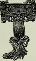 An illustration from Die altgermanische thierornamentik; typologische studie über germanische metallgegenstände aus dem IV. bis IX. jahrhundert, nebst einer studie über irische ornamentik (1904)