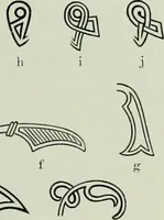 An illustration from Die altgermanische thierornamentik; typologische studie über germanische metallgegenstände aus dem IV. bis IX. jahrhundert, nebst einer studie über irische ornamentik (1904)