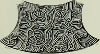 An illustration from Die altgermanische thierornamentik; typologische studie über germanische metallgegenstände aus dem IV. bis IX. jahrhundert, nebst einer studie über irische ornamentik (1904)