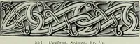 An illustration from Die altgermanische thierornamentik; typologische studie über germanische metallgegenstände aus dem IV. bis IX. jahrhundert, nebst einer studie über irische ornamentik (1904)